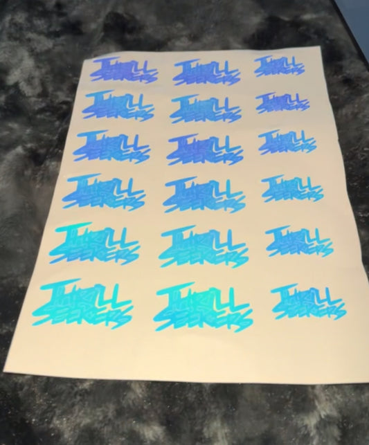 color change "thrill seekers" stickers